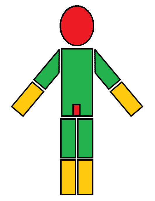 Battle Overview Body (aka BOB) shows us where we can hit.